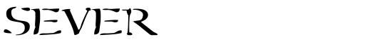 Sever - Download Thousands of Free Fonts at FontZone.net