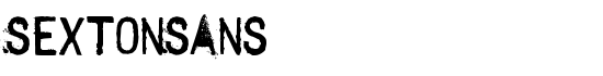 SextonSans - Download Thousands of Free Fonts at FontZone.net