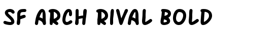 SF Arch Rival Bold - Download Thousands of Free Fonts at FontZone.net