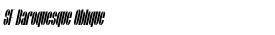 SF Baroquesque Oblique - Download Thousands of Free Fonts at FontZone.net