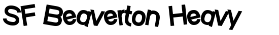 SF Beaverton Heavy - Download Thousands of Free Fonts at FontZone.net