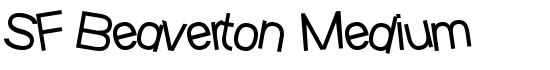SF Beaverton Medium - Download Thousands of Free Fonts at FontZone.net