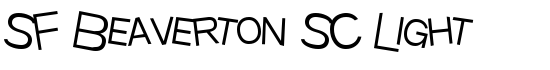 SF Beaverton SC Light - Download Thousands of Free Fonts at FontZone.net
