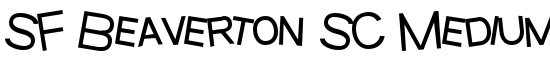 SF Beaverton SC Medium - Download Thousands of Free Fonts at FontZone.net