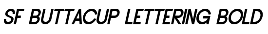 SF Buttacup Lettering Bold Oblique - Download Thousands of Free Fonts at FontZone.net