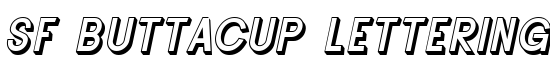 SF Buttacup Lettering Shaded Oblique - Download Thousands of Free Fonts at FontZone.net