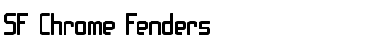 SF Chrome Fenders - Download Thousands of Free Fonts at FontZone.net