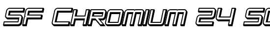 SF Chromium 24 SC Bold Oblique - Download Thousands of Free Fonts at FontZone.net