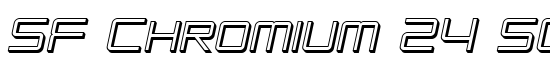 SF Chromium 24 SC Oblique - Download Thousands of Free Fonts at FontZone.net