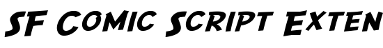 SF Comic Script Extended - Download Thousands of Free Fonts at FontZone.net