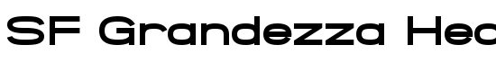 SF Grandezza Heavy - Download Thousands of Free Fonts at FontZone.net