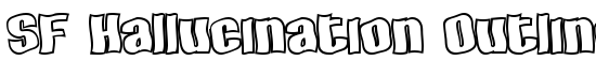 SF Hallucination Outline - Download Thousands of Free Fonts at FontZone.net