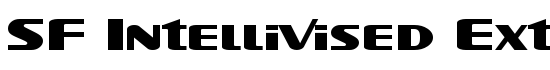 SF Intellivised Extended - Download Thousands of Free Fonts at FontZone.net
