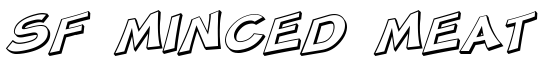 SF Minced Meat Shaded Oblique - Download Thousands of Free Fonts at FontZone.net
