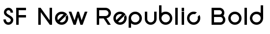 SF New Republic Bold - Download Thousands of Free Fonts at FontZone.net