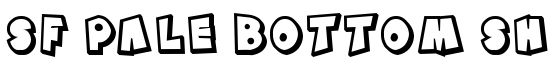 SF Pale Bottom Shaded - Download Thousands of Free Fonts at FontZone.net