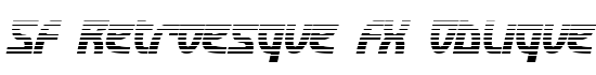 SF Retroesque FX Oblique - Download Thousands of Free Fonts at FontZone.net