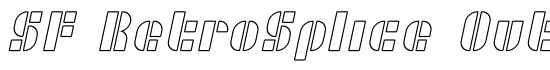 SF RetroSplice Outline - Download Thousands of Free Fonts at FontZone.net
