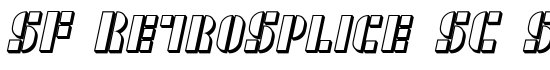 SF RetroSplice SC Shaded - Download Thousands of Free Fonts at FontZone.net