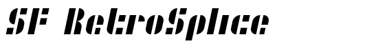 SF RetroSplice - Download Thousands of Free Fonts at FontZone.net