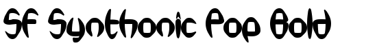 SF Synthonic Pop Bold - Download Thousands of Free Fonts at FontZone.net