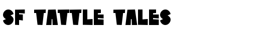 SF Tattle Tales - Download Thousands of Free Fonts at FontZone.net