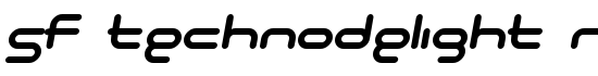 SF Technodelight NS Bold Italic - Download Thousands of Free Fonts at FontZone.net
