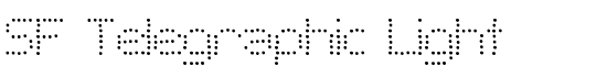 SF Telegraphic Light - Download Thousands of Free Fonts at FontZone.net
