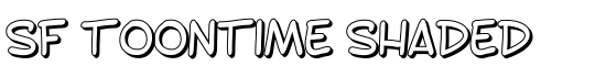 SF Toontime Shaded - Download Thousands of Free Fonts at FontZone.net