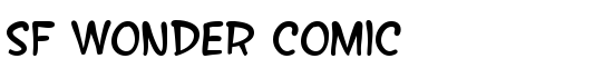 SF Wonder Comic - Download Thousands of Free Fonts at FontZone.net