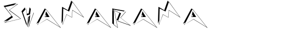 Shamarama - Download Thousands of Free Fonts at FontZone.net