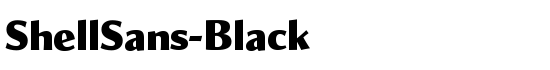 ShellSans-Black - Download Thousands of Free Fonts at FontZone.net