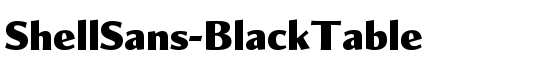 ShellSans-BlackTable - Download Thousands of Free Fonts at FontZone.net