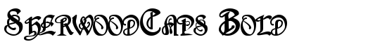 SherwoodCaps Bold - Download Thousands of Free Fonts at FontZone.net