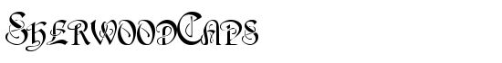 SherwoodCaps - Download Thousands of Free Fonts at FontZone.net