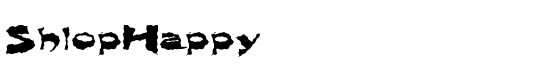 ShlopHappy - Download Thousands of Free Fonts at FontZone.net
