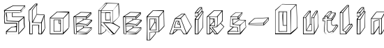 ShoeRepairs-Outline - Download Thousands of Free Fonts at FontZone.net