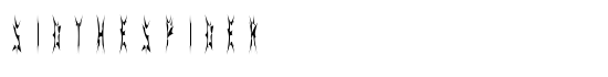SidTheSpider - Download Thousands of Free Fonts at FontZone.net
