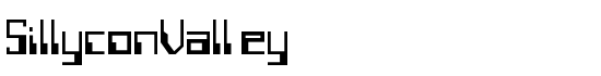 SillyconValley - Download Thousands of Free Fonts at FontZone.net