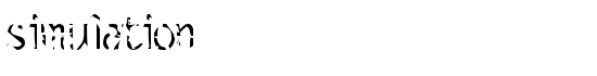 simulation - Download Thousands of Free Fonts at FontZone.net