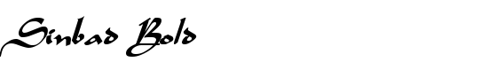 Sinbad Bold - Download Thousands of Free Fonts at FontZone.net
