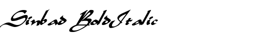 Sinbad BoldItalic - Download Thousands of Free Fonts at FontZone.net