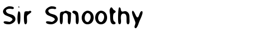 Sir Smoothy - Download Thousands of Free Fonts at FontZone.net