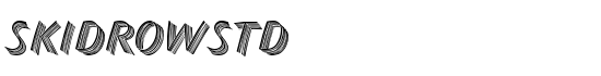 SkidRowStd - Download Thousands of Free Fonts at FontZone.net