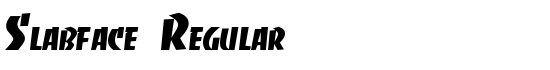 Slabface Regular - Download Thousands of Free Fonts at FontZone.net