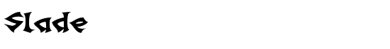 Slade - Download Thousands of Free Fonts at FontZone.net