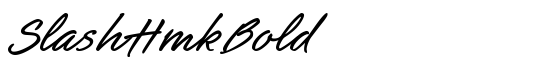 SlashHmkBold - Download Thousands of Free Fonts at FontZone.net