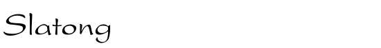 Slatong - Download Thousands of Free Fonts at FontZone.net
