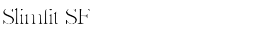 Slimfit SF - Download Thousands of Free Fonts at FontZone.net