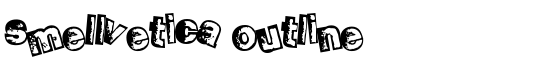 Smellvetica Outline - Download Thousands of Free Fonts at FontZone.net